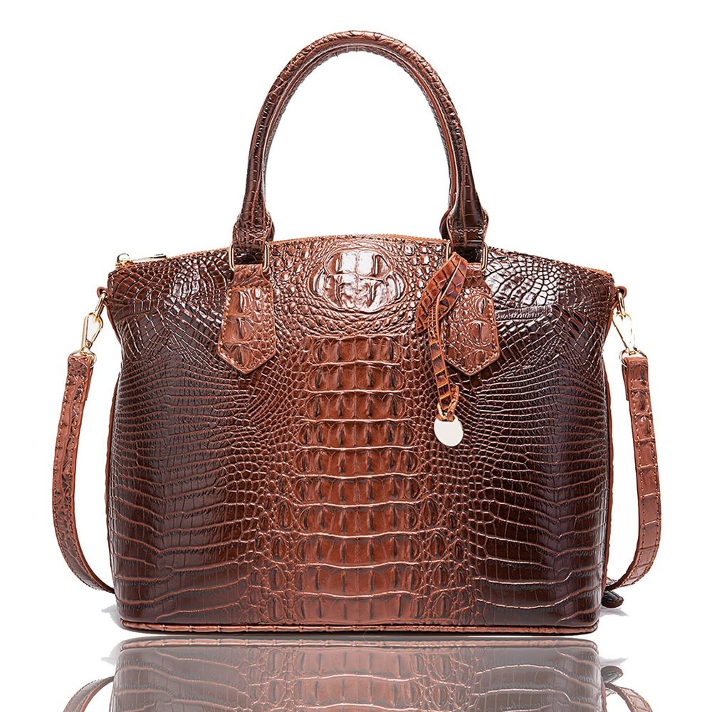 Crocodile Handbag Purse Satchel Bag Crossbody Classy Tote Bag Top >:(